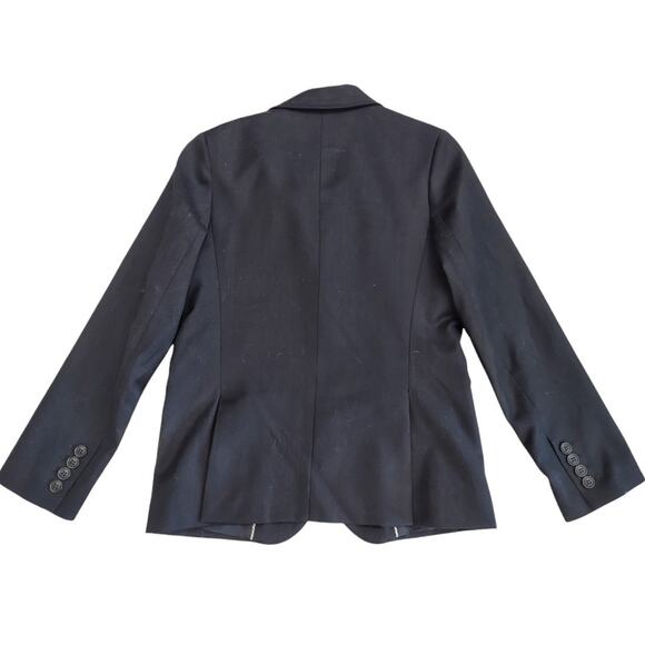 ZARA Boys Jacket Single Breasted Blazer Kids Childs School Uniform Coat Sz 9/10 - Picture 3 of 10